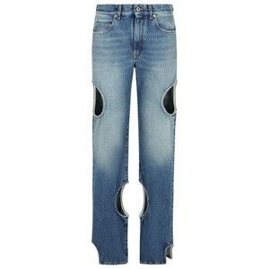 Off-White Meteor Blue Denim Jeans - NWT